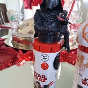 Star Wars novelty candy dispensers where each Star Wars character really talks.